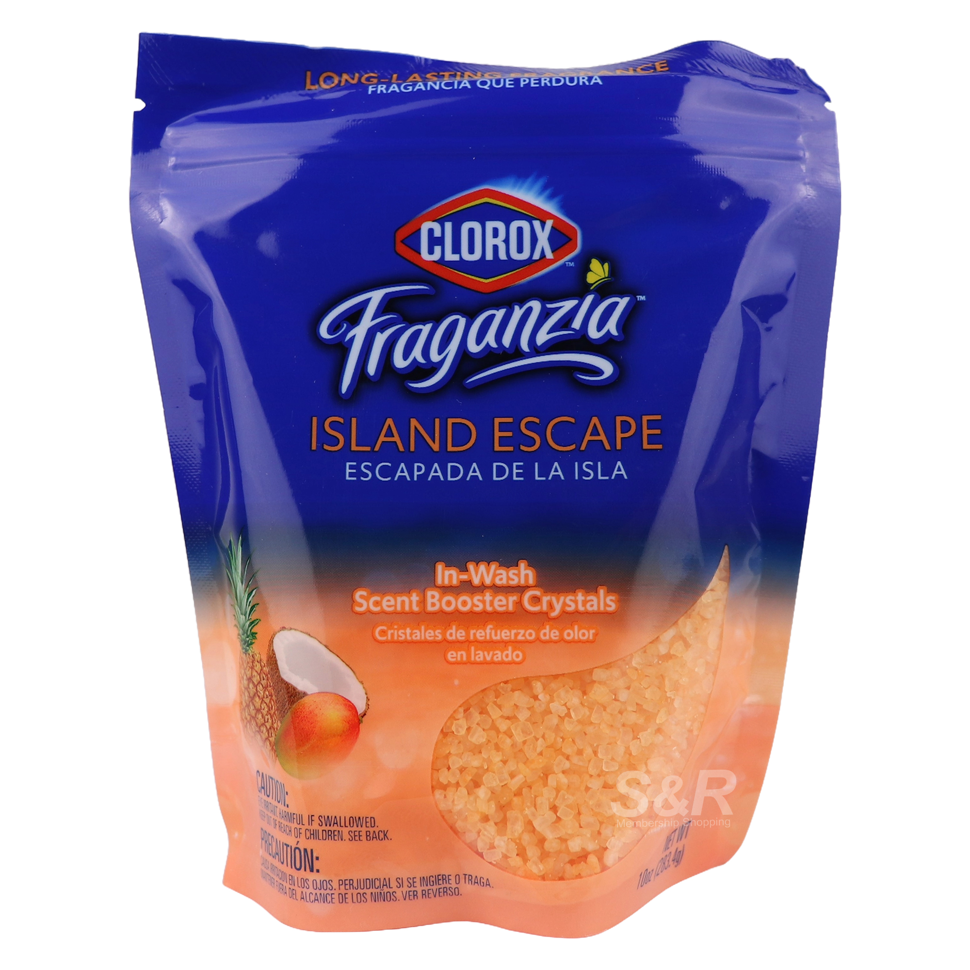Clorox Fraganzia Island Escape In-Wash Scent Booster Crystals 283.4g